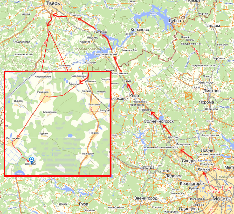 по Ленинградке